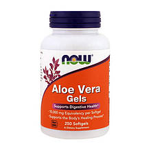 NOW Aloe Vera Gels (250 softgels)
