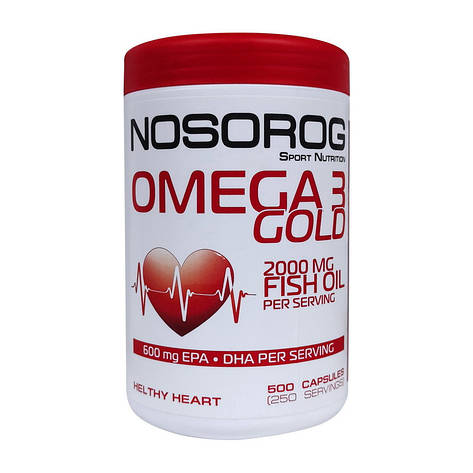 Nosorog Omega 3 Gold (500 caps), фото 1