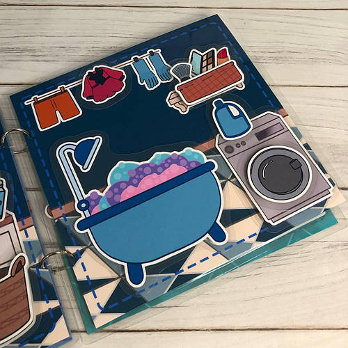 Купить Toka Boka Тока Бока книга на липучках Монтессори, цена 699 ...