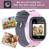 Дитячий смарт годинник з сим картою, відстеженням Рожеві Smart Baby Watch Розумний годинник для дівчинки, фото 7