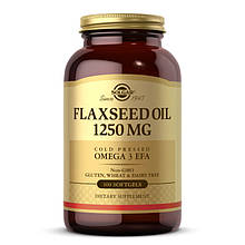 Solgar Flaxseed Oil 1250 mg (100 softgels)
