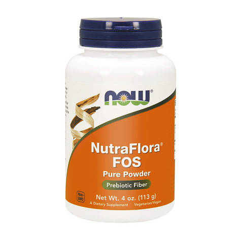 NutraFlora FOS pure powder (113 g), фото 1