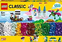 Конструктор LEGO Classic Вселенная творческих фантазий 1800 деталей 11033 | Коробка кубиков Лего Классический