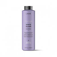 LAKME TEKNIA White Silver Shampoo Шампунь для нейтралізації жовтизни, 1000 мл