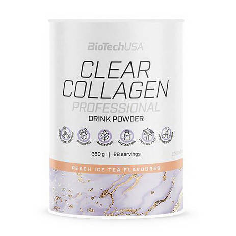 Clear Collagen Professional (350 g, peach ice tea), фото 1