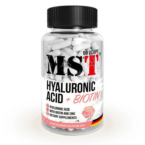 Hyaluronic Acid + Biotin (90 vcaps), фото 1