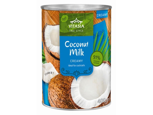 Кокосовое Молоко 91% Vitasia Coconut Milk Creamy 400 мл Сербия - фото 1 - id-p1878468364