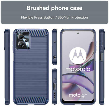 TPU чохол накладка Urban для Motorola G13 синій, фото 2