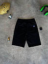 Шорти спортивні чоловічі чорні повсякденні оверсайз вільні фірмові Champion (Чемпіон), фото 8