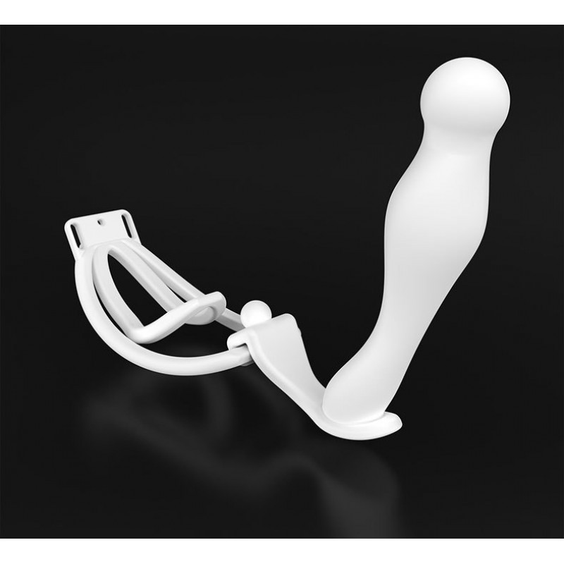 Penis clip connecting anal plug nylon Кітті
