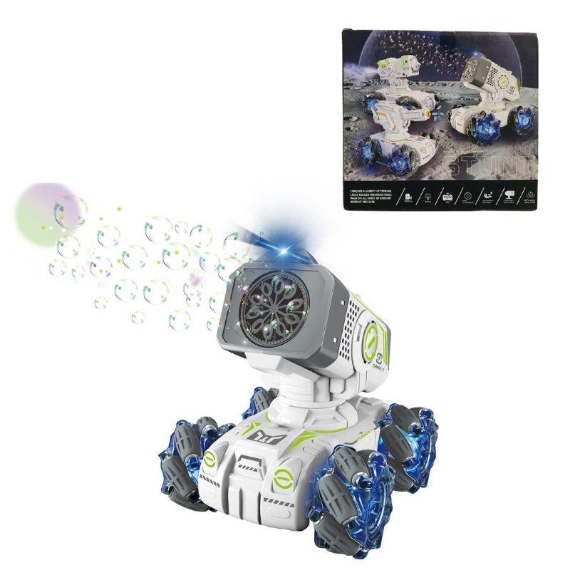 2005 FC/C Машина Танк з мильними бульбашками, їздить з різних боків, підсвітка, у коробці, фото 1