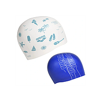 Силіконова двостороння шапочка для плавання Arena Reversible BECH WAYBS