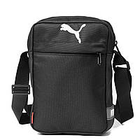 Сумка Puma черного цвета/ Мужская спортивная сумка/ Барсетка Puma/ сумка через плечо PUMA мессенджер
