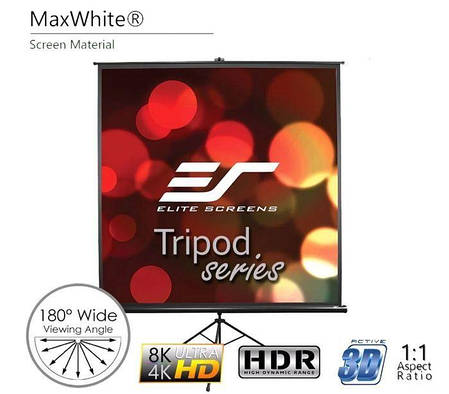 Мобільний екран для проєктора Elite Screens T84UWV1, фото 3