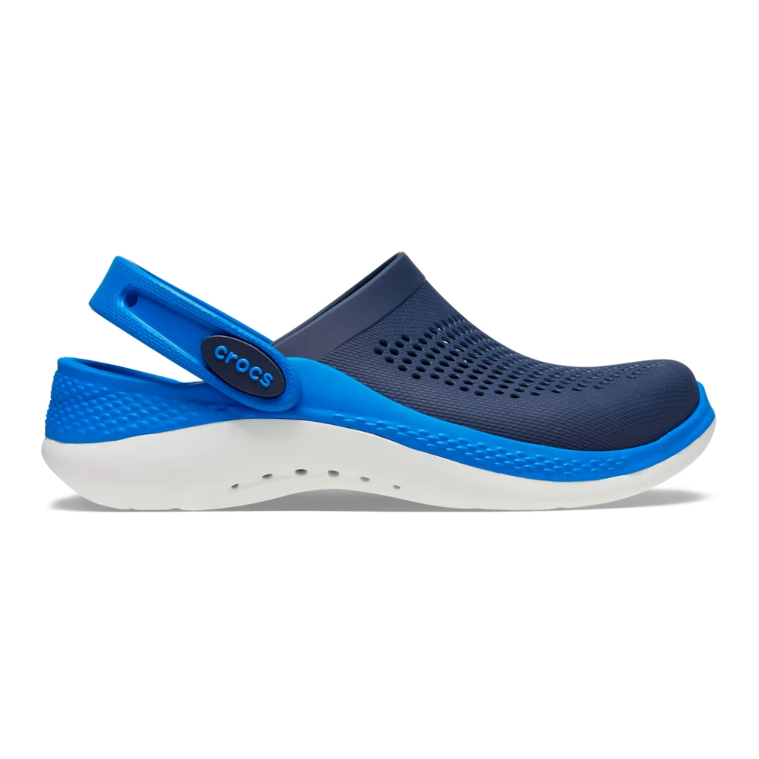 Сабо Crocs Kids Literide 360 Clog 29 р 17.5-18.3 см Дитячі Темно сині 207021-C12 Navy/Bright Cobalt
