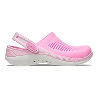 Сабо Crocs Kids Literide 360 Clog 27 р 15.8-16.6 см Дитячі рожеві 207021-C10 Taffy Pink