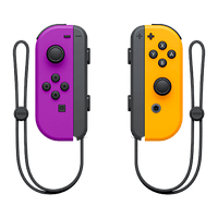 Контроллеры Беспроводной Nintendo Switch Joy-Con (45496431310) Neon Purple Neon Orange