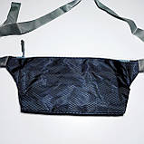 Поясна плоска сумка бананка дитяча темносиня, фото 2