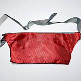 Поясна плоска сумка бананка дитяча червона, фото 2