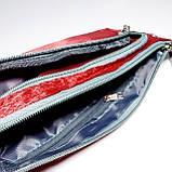 Поясна плоска сумка бананка дитяча червона, фото 4