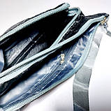 Поясна плоска сумка бананка дитяча чорна, фото 4