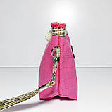 Косметичка молодіжна з ручкою малинова Око, фото 2