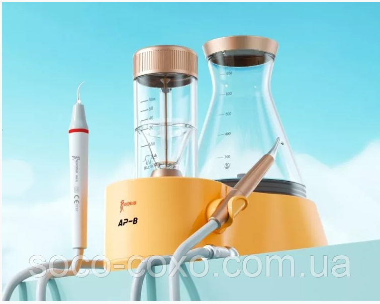 Ультразвуковий скалер + Air Flow Woodpecker AP-B