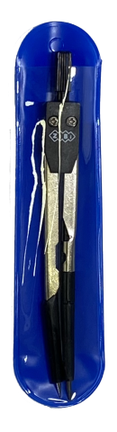 Циркуль ZB.5392 в м якому чохлі чорний SMART (1/50/600), фото 1