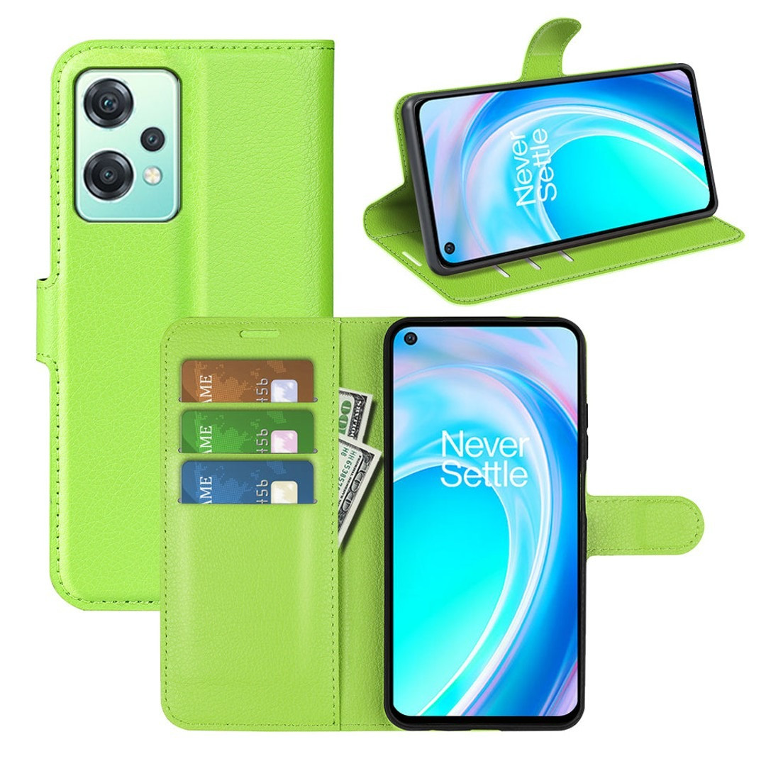Чохол-книжка Litchie Wallet для OnePlus Nord CE 2 Lite 5G Light Green, фото 1