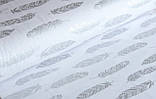Тканина Ранфорс з глітером срібло Туреччина,ширина 240 см, фото 2