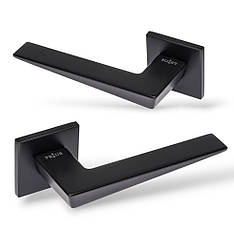 Ручки для міжкімнатних дверей Prius Пріма А 527 R78 FB чорний матовий