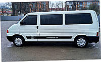 Наклейка плотерна 2 шт VOLKSWAGEN Transporter пороги 210*11 см колір на вибір, як і розмір