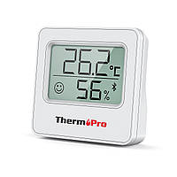 Термогігрометр-логгер з Bluetooth ThermoPro TP357 білий (-20..+60°C; 10%...99%)