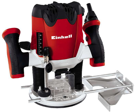 Потужний електричний ручний столярний фрезер по дереву Einhell TE-RO 1255E : 1200 Вт, 6-8 цанга, 30000 об/хв (4350490), фото 1