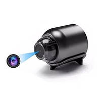 Широкоугольная  мини Wi-Fi IP камера X5 AP hotspot Черная