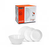 Столовий сервіз Arcopal Zelie з тарілок і салатника 19 предметів (L4123), фото 2