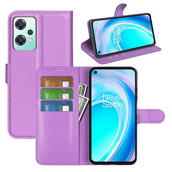 Чохол-книжка Litchie Wallet для OnePlus Nord CE 2 Lite 5G Violet