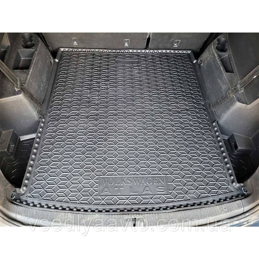 Килимок у багажник Volkswagen Atlas (7 місць) (повнорозмір) (2016-2020) (Avto-gumm) Поліуретан