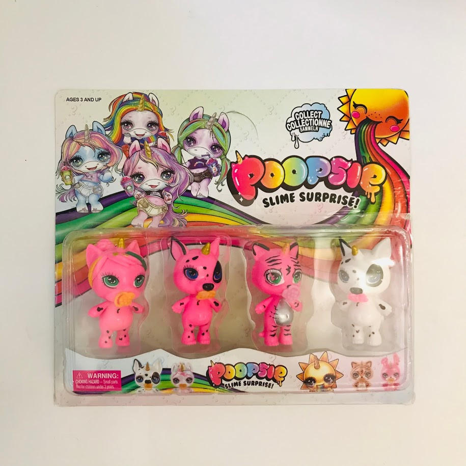 1001 LY Фігурки Poopsir 4 шт., фото 1