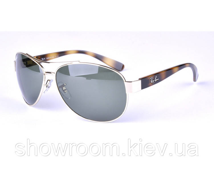 Сонцезахисні окуляри в стилі RAY BAN 3386 001 LUX