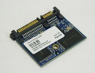 Карти пам'яті Накопичувач Apacer SSD 1.8" 2.5" 16GB MLC 3.0Gb/s SATA II Б/В чорний
