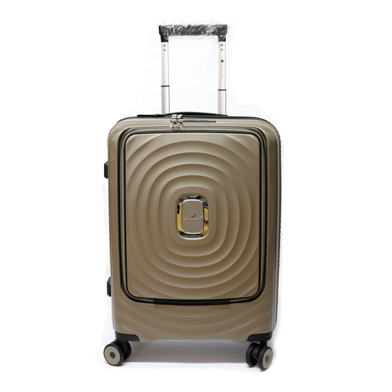Пластикова валіза малого розміру Snowball 35203 бежева