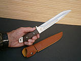 Ніж туристичний USA DESIGN 2008 фултанг в чохлі 30 см, фото 5