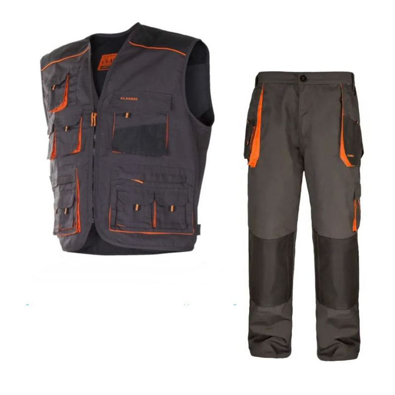 Костюм робочий спецодяг жилетка та штани, роба чоловіча спецівка для робіт, польша, фото 1