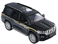 Машинка металлическая детская Toyota Land Cruiser Prado CZ10 Auto Expert Premium Черный