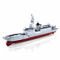 Конструктор военный корабль Крейсер Sluban Model Bricks 459 деталей