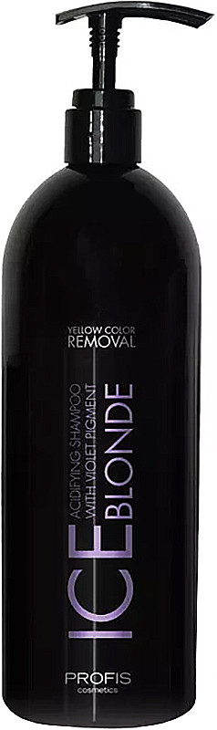 Антижовтий шампунь Ice Blonde Profis, 1000 мл, фото 1