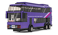 Конструктор Туристический автобус IBLOCK транспорт 381 деталь (PL-921-382)