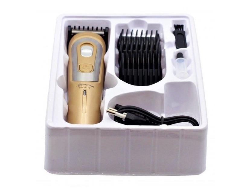 Беспроводная аккумуляторная машинка для стрижки волос Geemy GM 6112 - фото 3 - id-p1878675702