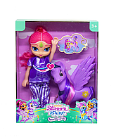 Кукла музыкальная "Шиммер" 25см с фигуркой пони Shimmer and Shine